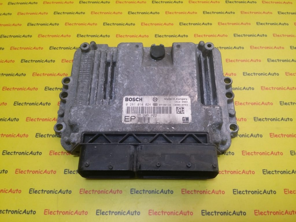 ECU Calculator Motor Opel, 0281014024, 55205622, 1039S18743
