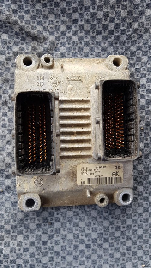 ECU Calculator motor Opel Agila 1.0 0261206273, 09164459AK