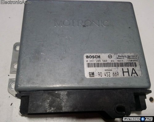 ECU Calculator motor Opel Astra 0261203583, 90452669HA