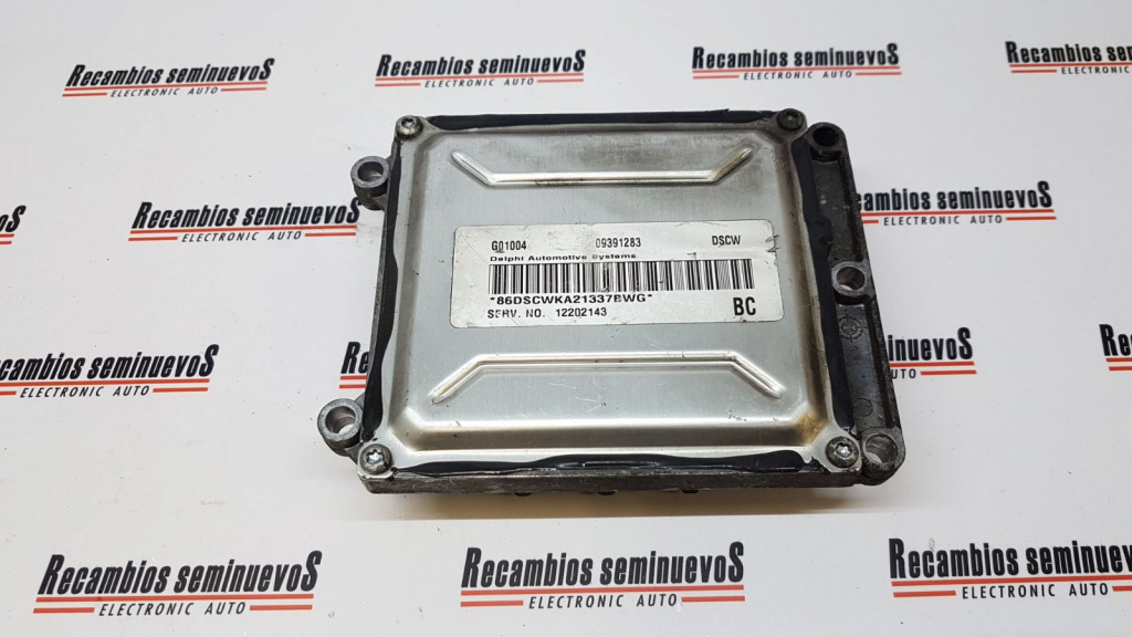 ECU Calculator Motor OPEL ASTRA, 12202143BC, 09391283 DSCW, G01004