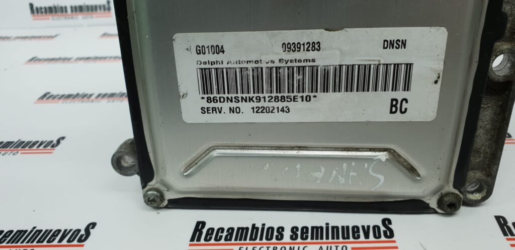ECU Calculator Motor OPEL ASTRA, 12202143BC, 09391283 DNSN, G01004
