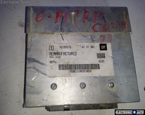 ECU Calculator motor OPEL ASTRA 16199373 6237301 BDPW