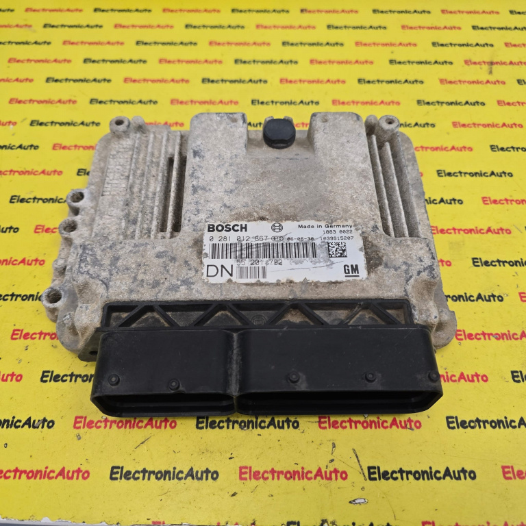 ECU Calculator motor Opel ASTRA, 55201792, 0281012867,