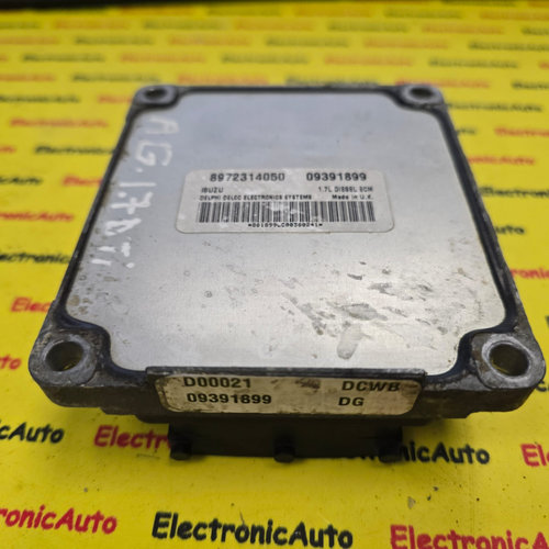 ECU Calculator Motor OPEL ASTRA 8972314050, 09391899,