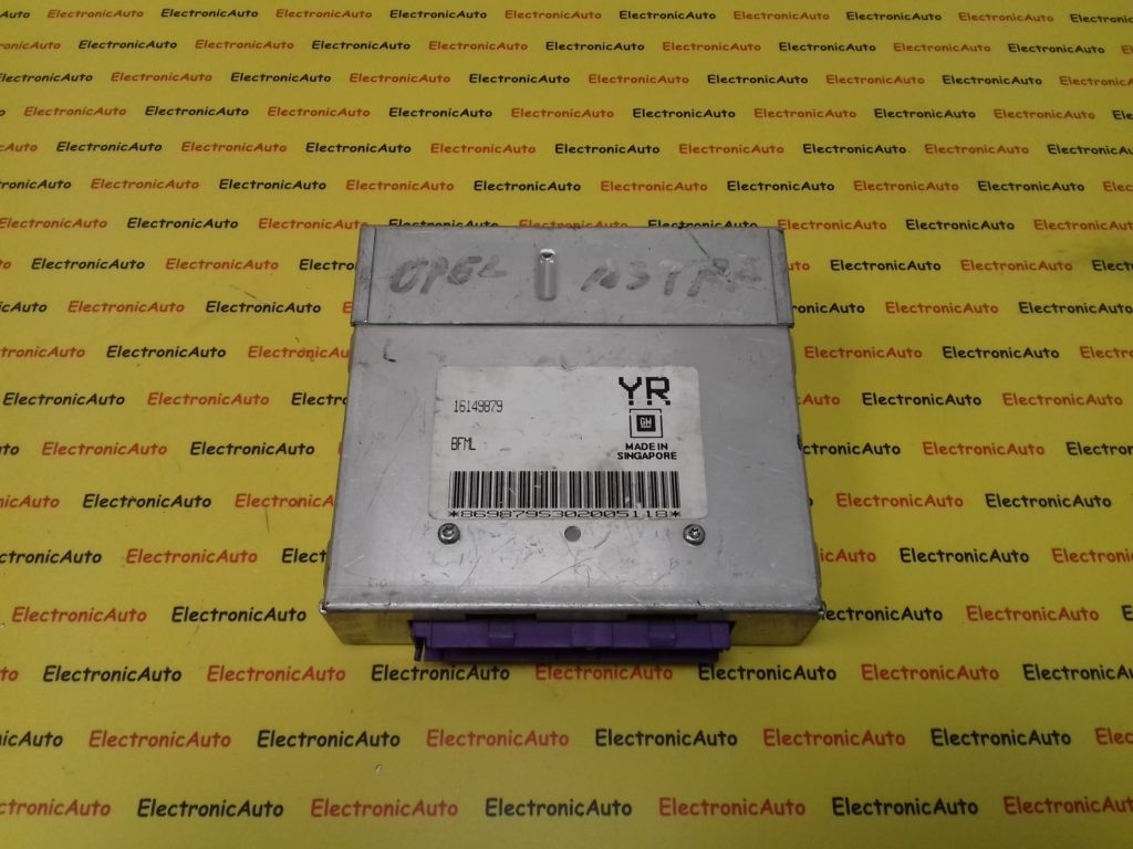 ECU Calculator Motor Opel Astra F 1.4, 16149879, YR BCZD sau BFML