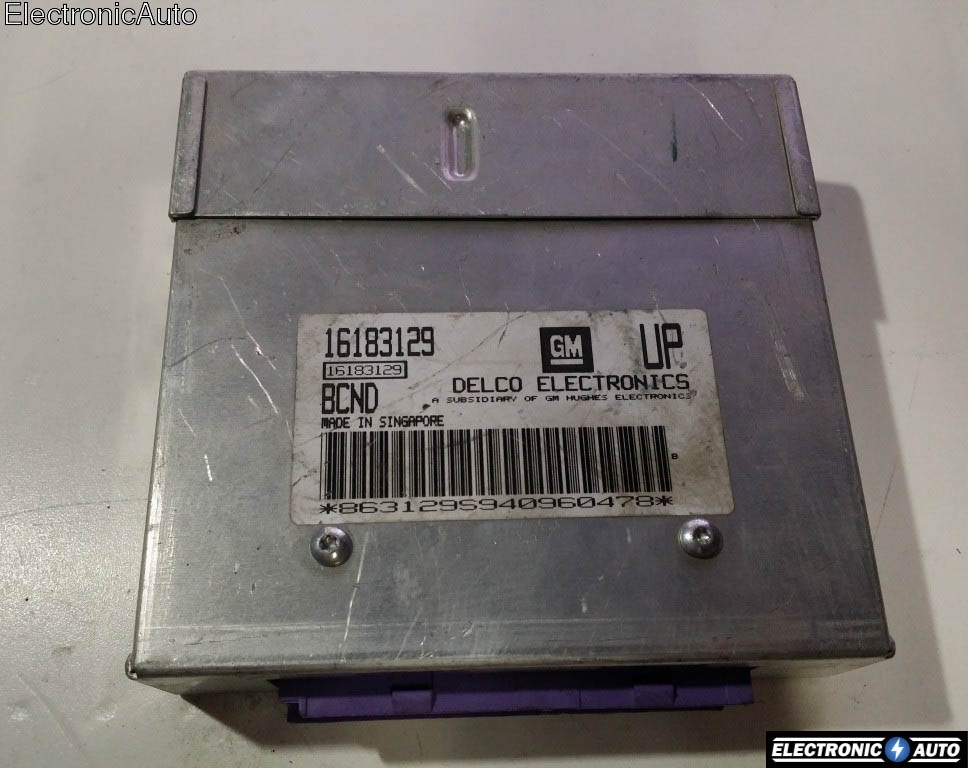 ECU Calculator motor Opel Astra F 1.4 16183129 UP BCND