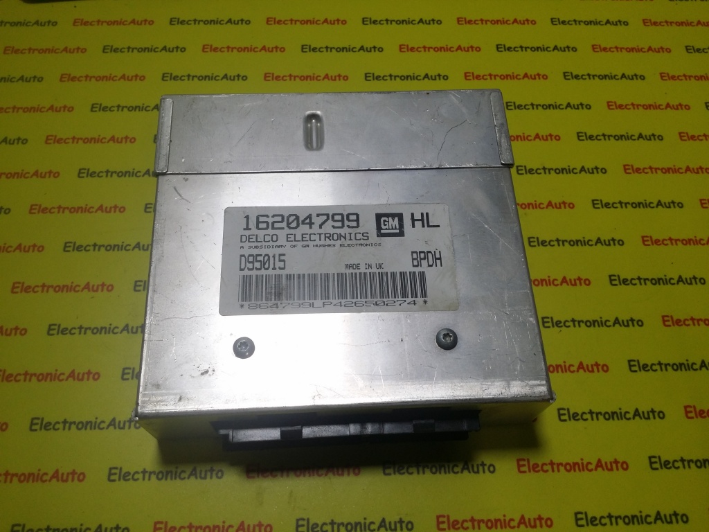 ECU Calculator motor Opel Astra F 1.4 16204799 HL