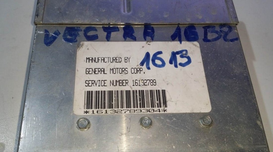 ECU Calculator motor Opel Astra F 1.6 16132789 GM C16NZ