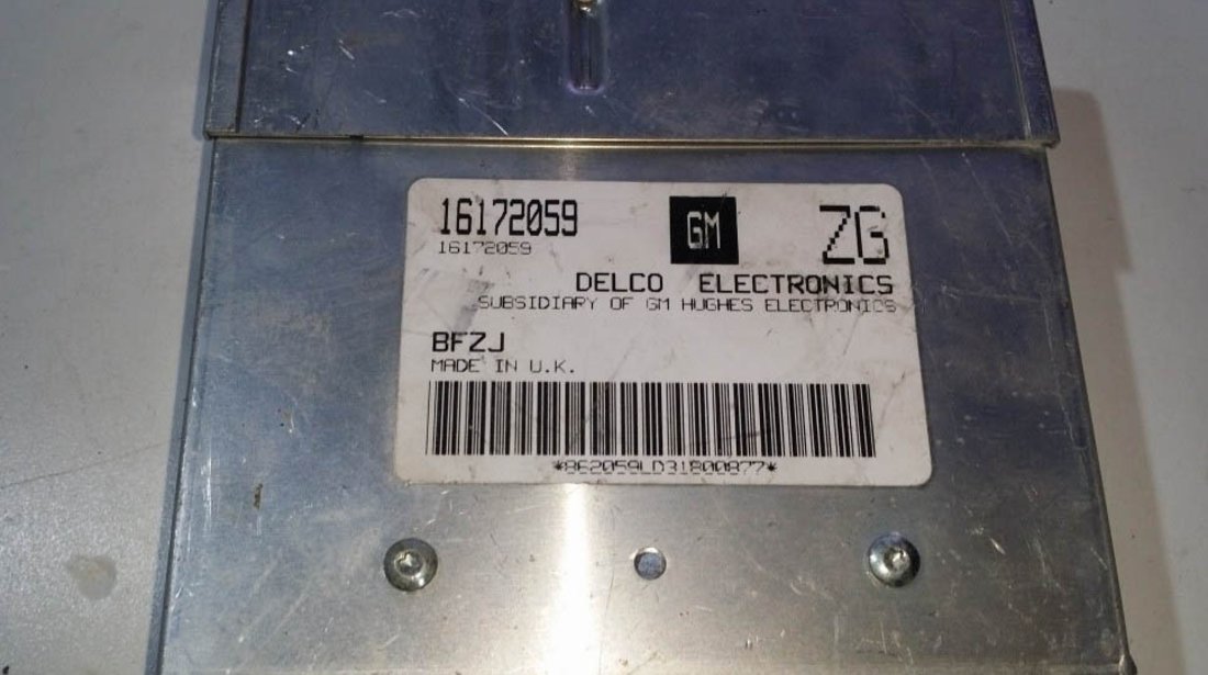 ECU Calculator motor Opel Astra F 1.6 16172059 ZG