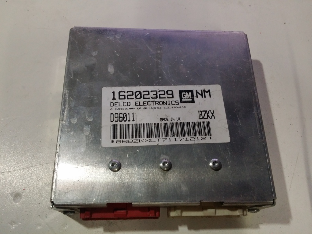 ECU Calculator motor Opel Astra F 1.6 16202329 NM, BWJR, CJDJ, BZKX