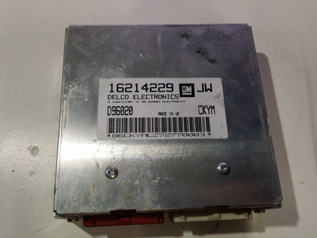 ECU Calculator motor Opel Astra F 1.6 16214229 JW BWPP