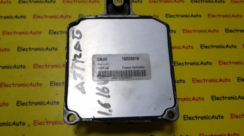 ECU Calculator motor Opel Astra F 1.6 16228919, X16XEL, CNJH