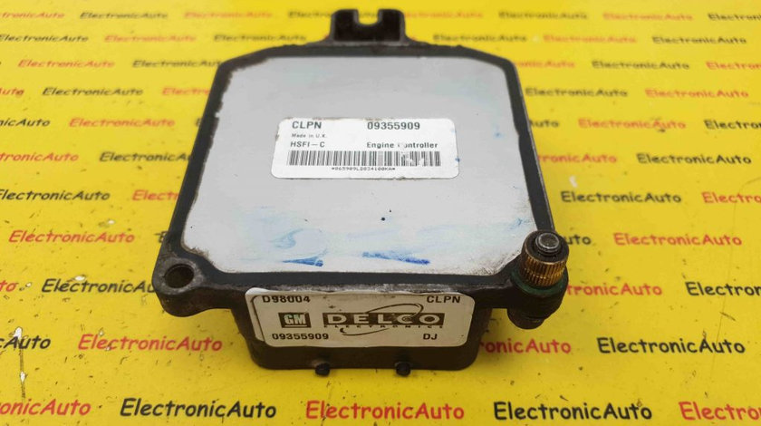 ECU Calculator Motor Opel Astra G 1.4, 09355909 DJ, CLPN, HSFI-C