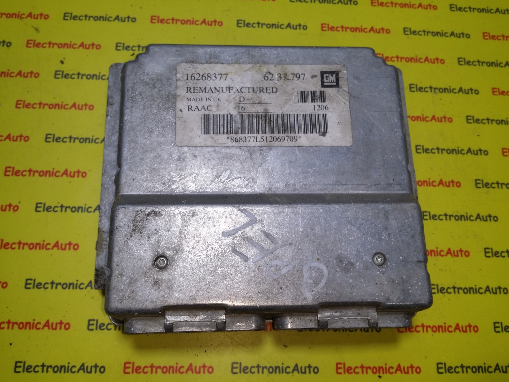 ECU Calculator motor Opel Astra G 1.6 16268377
