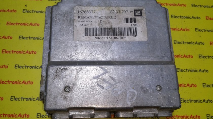 ECU Calculator motor Opel Astra G 1.6 16268377