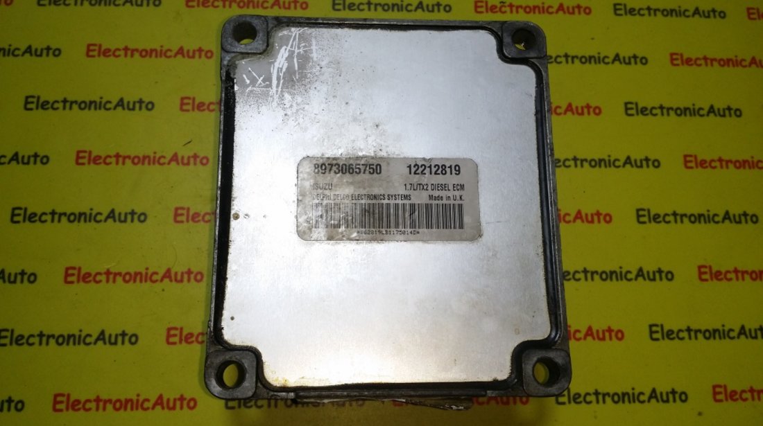 ECU Calculator motor Opel Astra G 1.7dti 12212819 8973065750