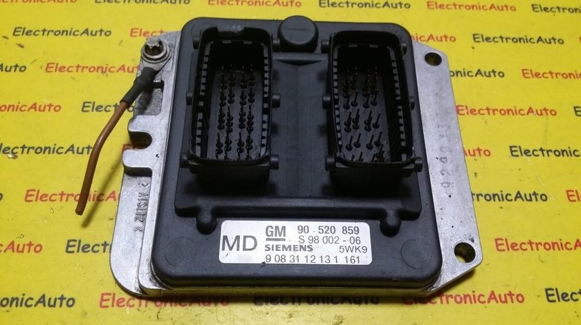 ECU Calculator motor Opel Astra G 2.0 90520859, 90 520 859
