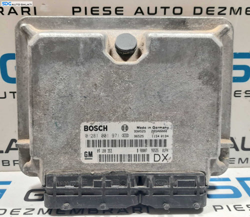 ECU Calculator Motor Opel Astra G 2.0 DTI 1998 - 2004 Cod 0281001971 09180353 [N0060]