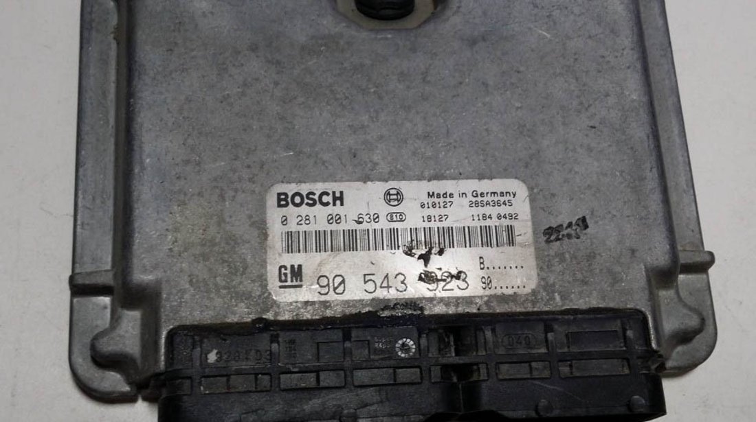 ECU Calculator motor Opel Astra G 2.0 dti 0281001630 90543923