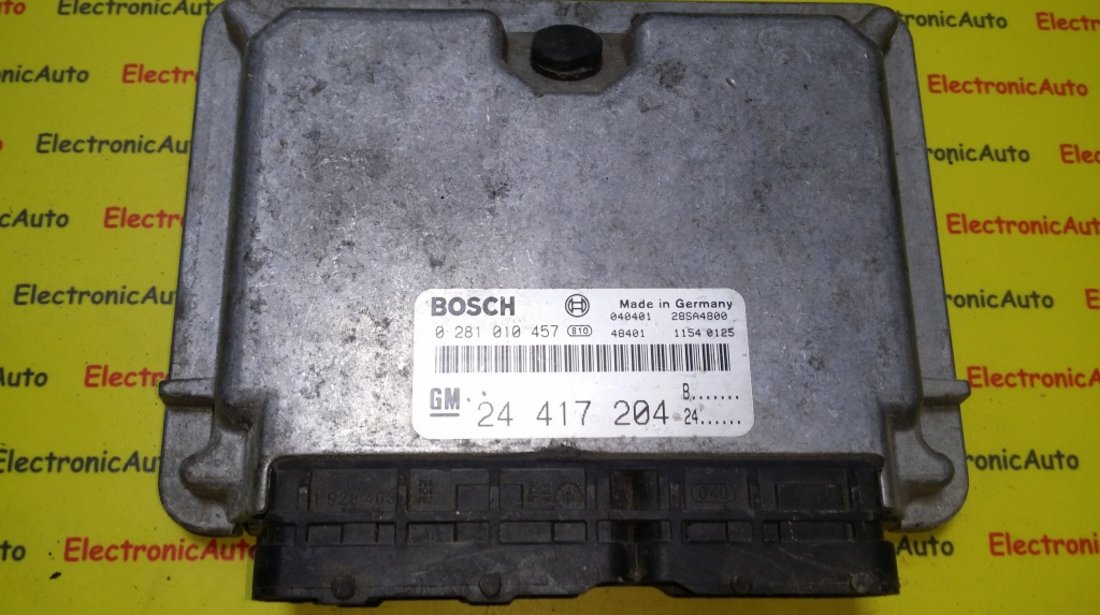 ECU Calculator motor Opel Astra G 2.0DTI 0281010457