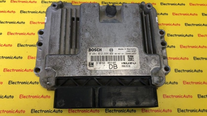 ECU Calculator motor Opel Astra H 1.7CDTI 0281012694