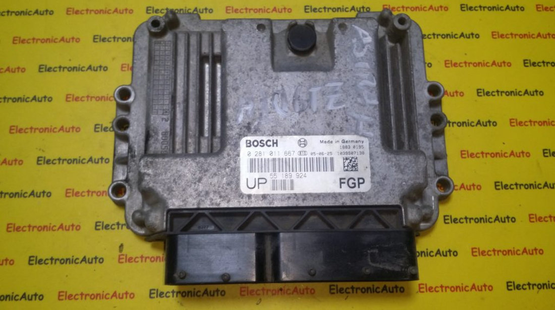 ECU Calculator motor Opel Astra H 1.9CDTI 0281011667, 55189924