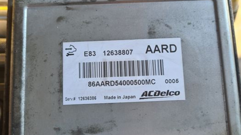 ECU Calculator motor Opel Astra J 1.4 1.6i 12638807 AARD ACDELCO E83