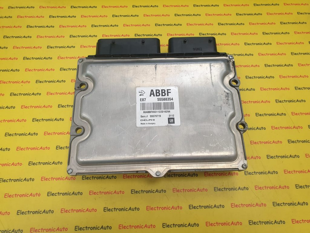 ECU Calculator motor Opel Astra J 55588354, 55579719, ABBF