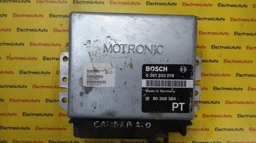 ECU Calculator motor Opel Calibra 2.0 0261203019