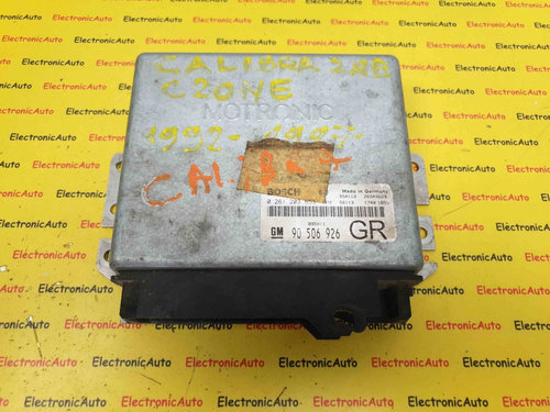 ECU Calculator Motor Opel Calibra 2.0, 0261203653, 90506926GR