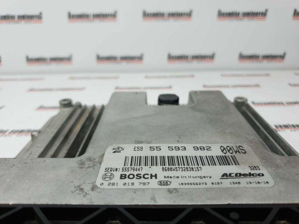 ECU Calculator Motor OPEL CORSA, 0281019797, 55593982, 55579447,