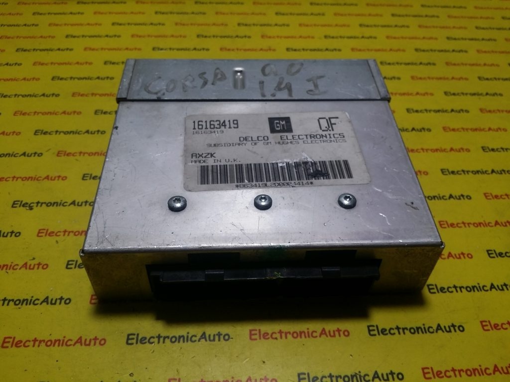 ECU CALCULATOR MOTOR OPEL CORSA 16163419
