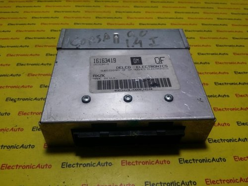 ECU CALCULATOR MOTOR OPEL CORSA 16163419 QF AXZK