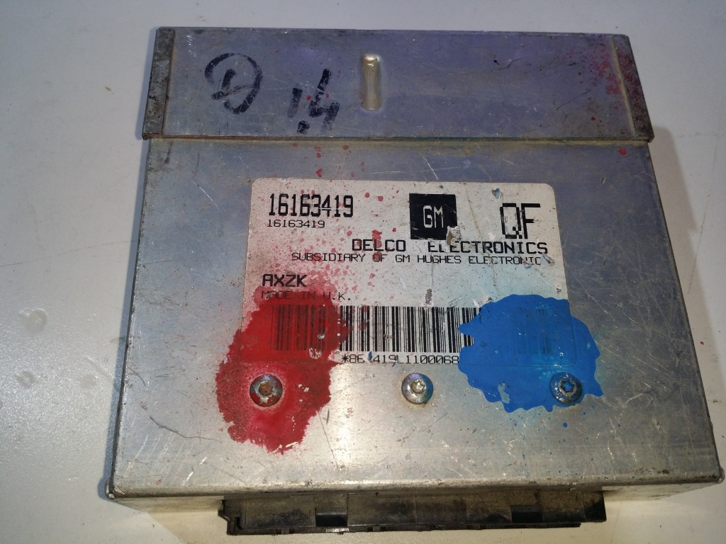 ECU CALCULATOR MOTOR OPEL CORSA 16163419 QF