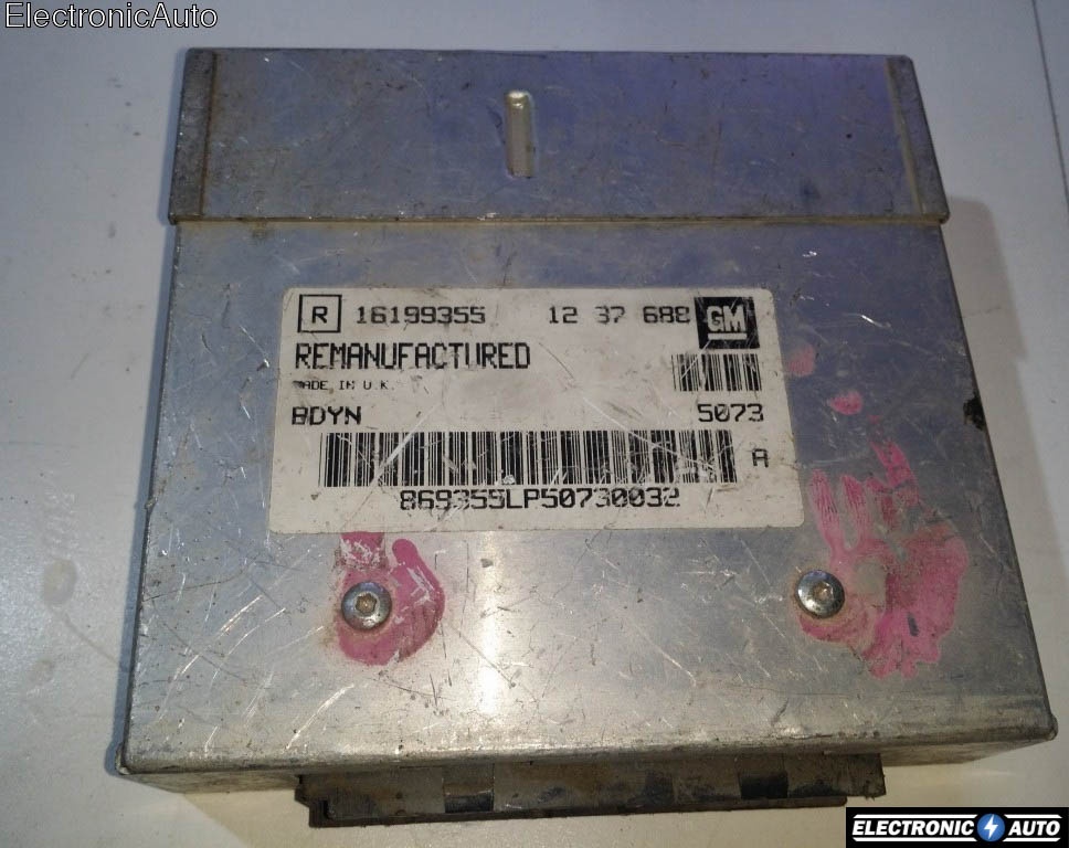 ECU Calculator motor Opel Corsa 16199355
