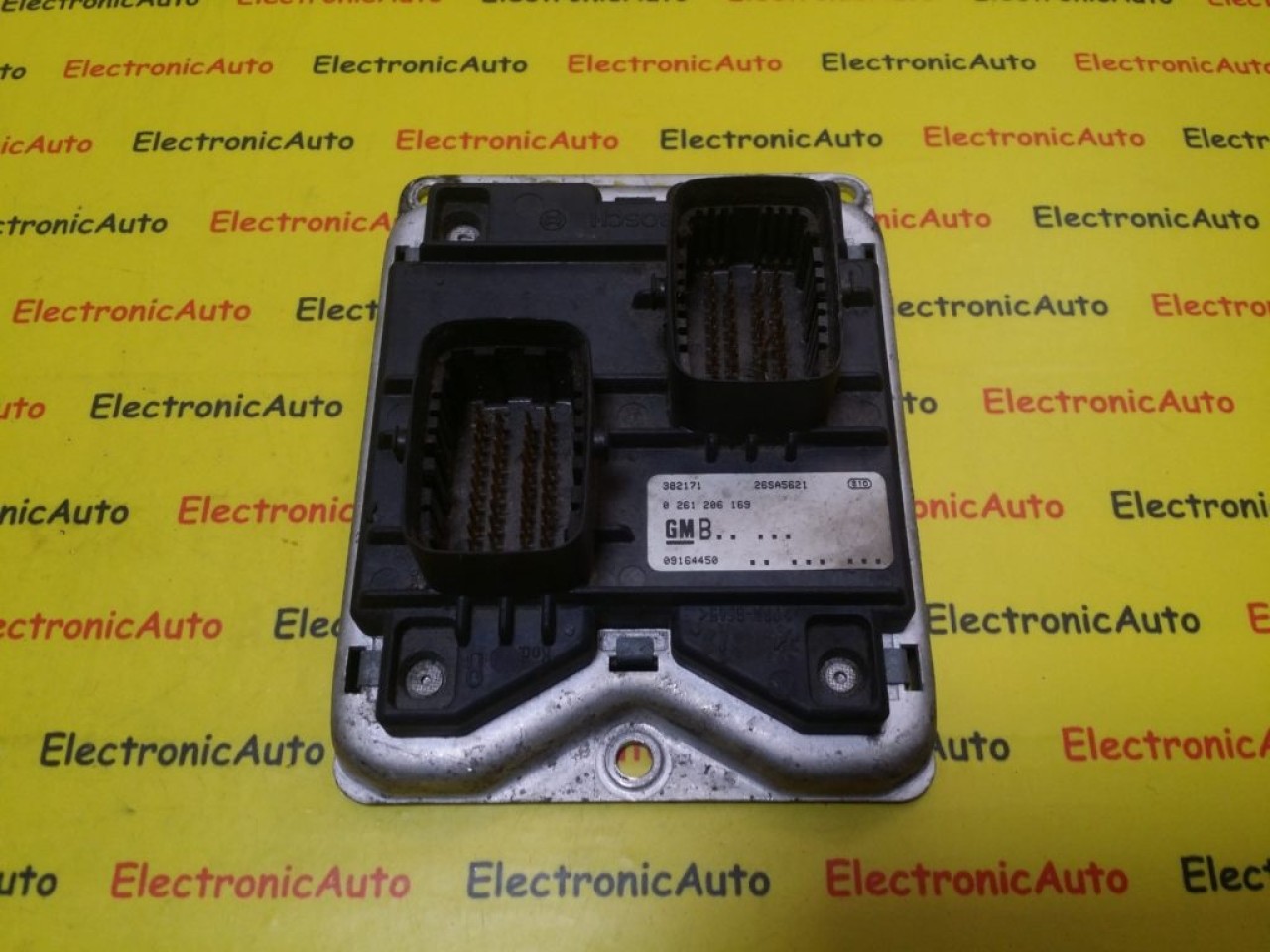 ECU Calculator Motor Opel Corsa B, 0261206169, 09164450