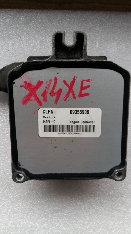 Ecu calculator motor opel corsa c 09355909 d98004 x14xe
