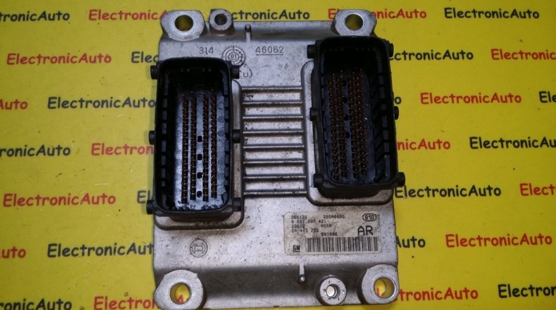 ECU Calculator motor Opel Corsa C 1.0 0261207421, Z10XE