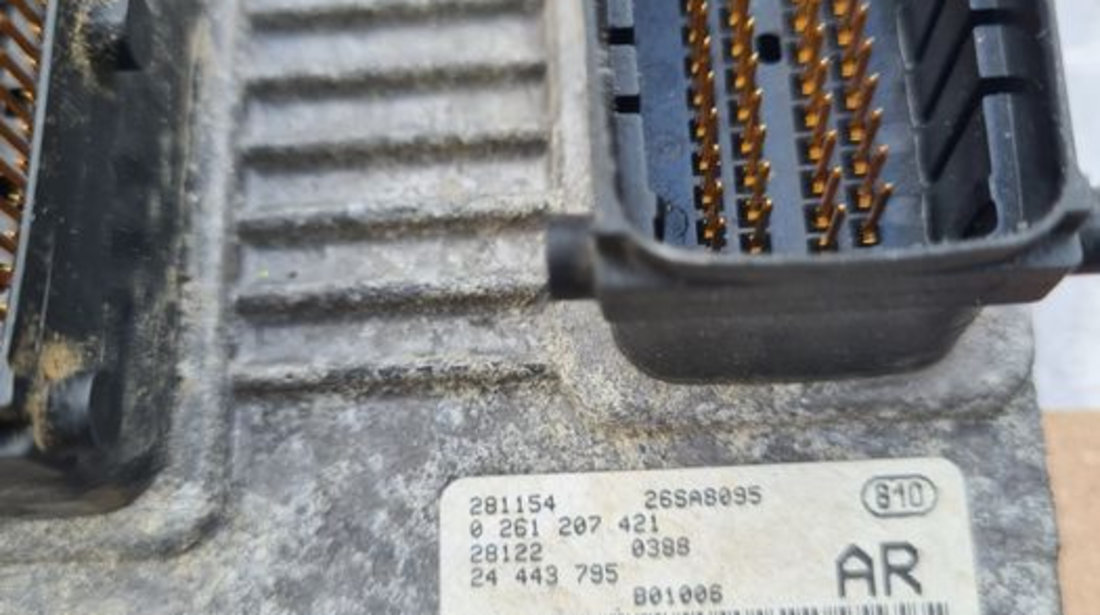 ECU Calculator motor Opel Corsa C 1.0 12v 24443795 Z10XE ME7.6H