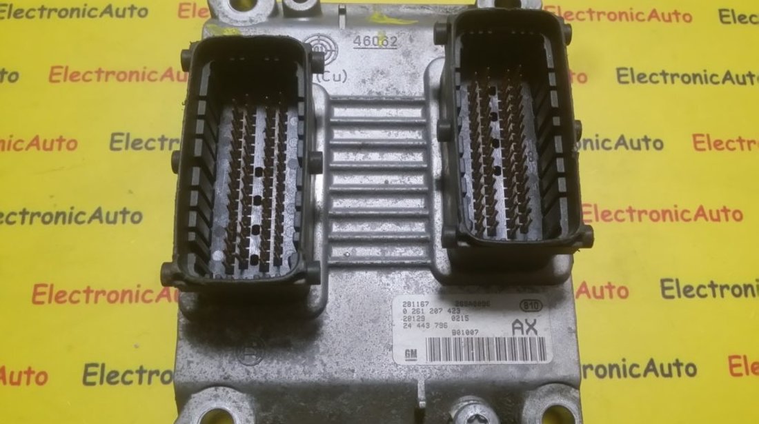 ECU Calculator motor Opel Corsa C 1.2 0261207423, 24443796