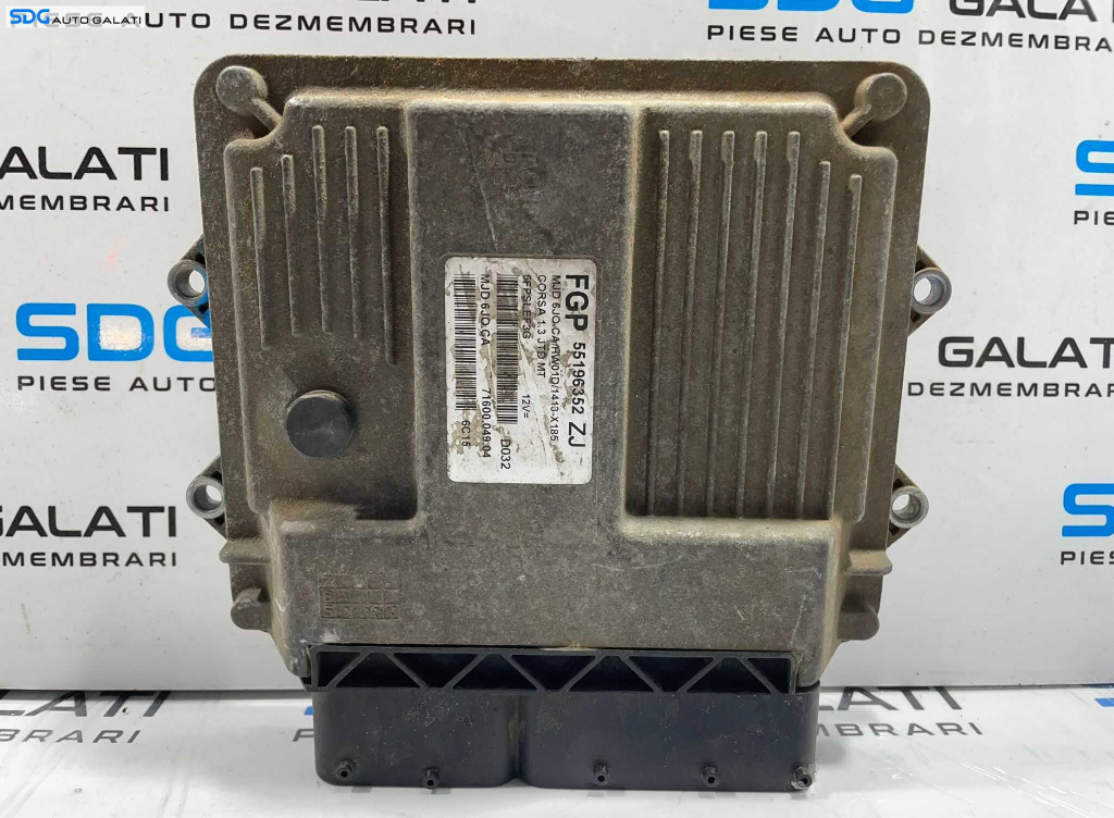 ECU Calculator Motor Opel Corsa C 1.3 CDTI 2000 - 2006 Cod 55196352 55196352ZJ [L4737]