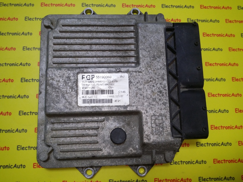 ECU Calculator motor Opel Corsa C 1.3CDTI 55190069 FGP