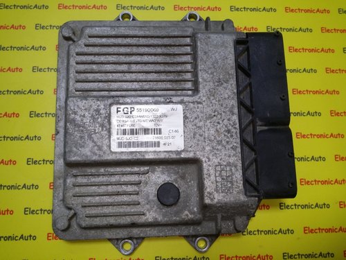 ECU Calculator motor Opel Corsa C 1.3CDTI 55190069 FGP
