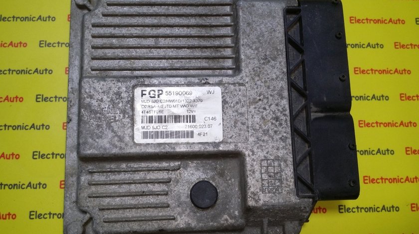 ECU Calculator motor Opel Corsa C 1.3CDTI 55190069 FGP