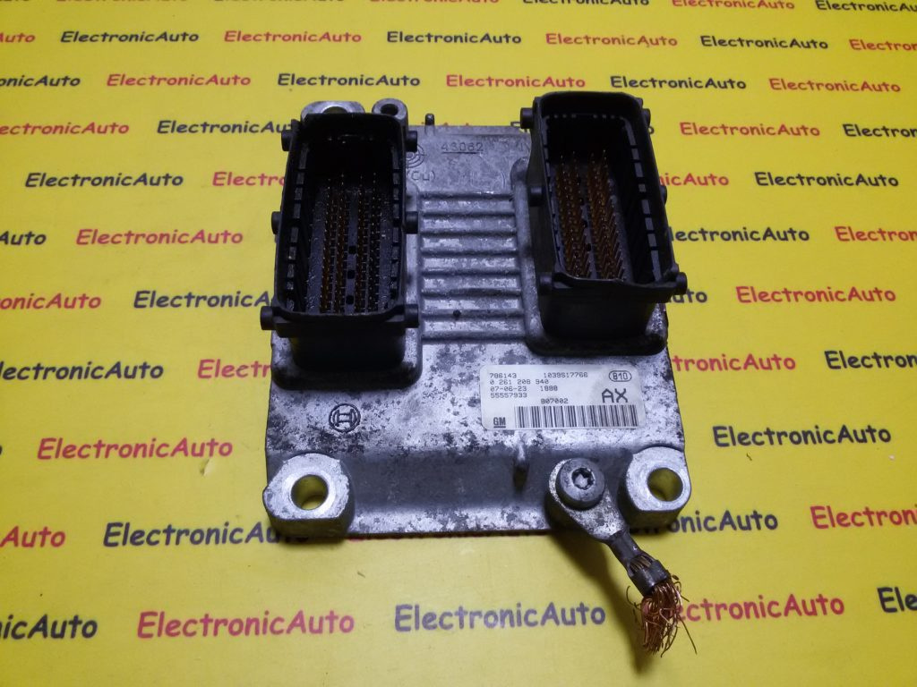 ECU Calculator motor Opel Corsa D 1.2, 0261208940, 55557933,