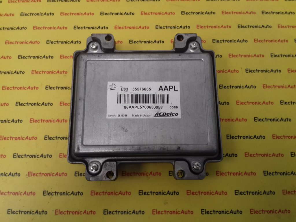 ECU Calculator Motor Opel Corsa D 1.2, 55576685 AAPL, 12636386