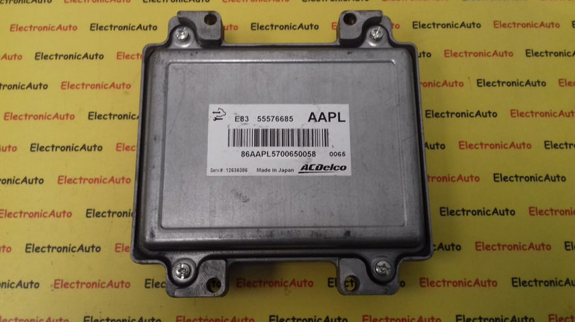 ECU Calculator Motor Opel Corsa D 1.2, 55576685 AAPL, 12636386