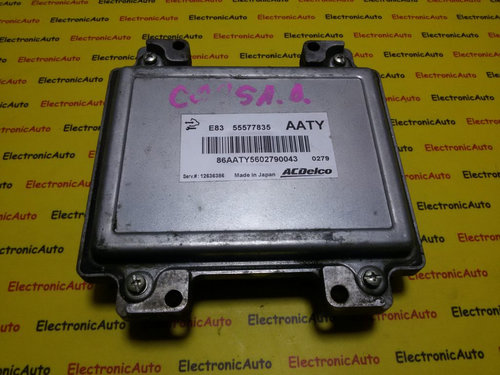 ECU Calculator motor Opel Corsa D 1.2 55577835, 12636386