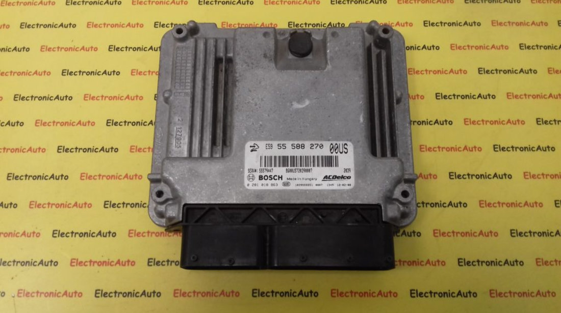 ECU Calculator Motor Opel Corsa D 1.3 CDTI, 0281018863, 55588270