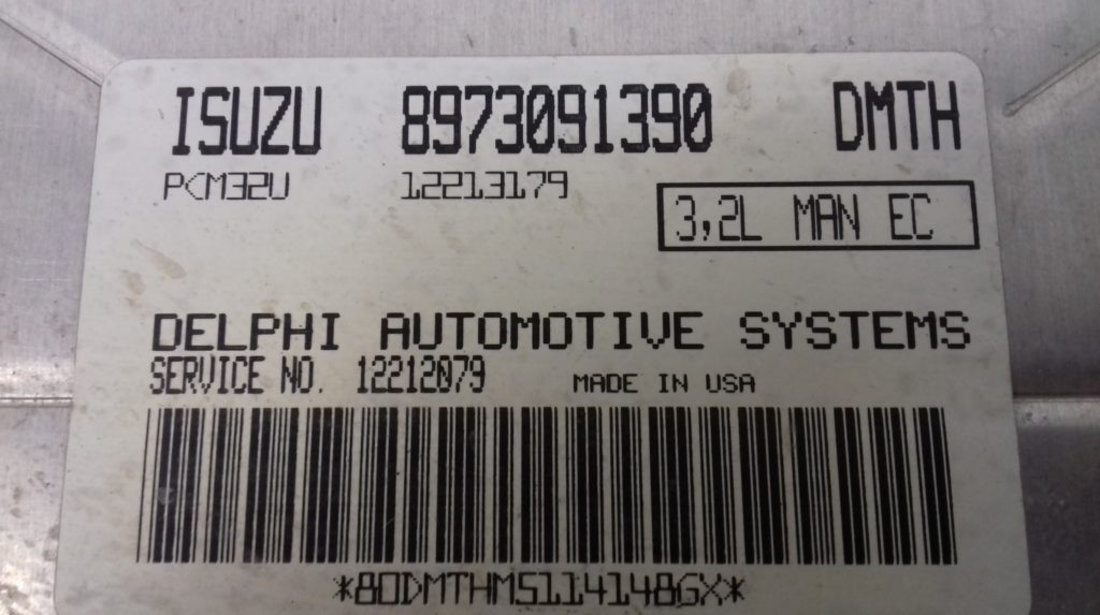 ECU Calculator Motor Opel Frontera, 8973091390